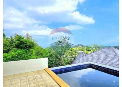 3 Bedrooms Sea View Pool Villa in Bophut, Koh Samui