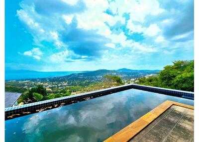 3 Bedrooms Sea View Pool Villa in Bophut, Koh Samui