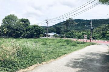 Beautiful plot of land with mountain view and close to Bangpor Beach