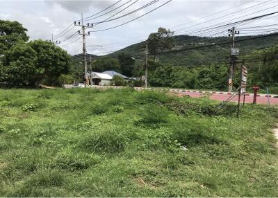 Beautiful plot of land with mountain view and close to Bang Po Beach