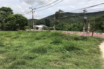 Beautiful plot of land with mountain view and close to Bangpor Beach