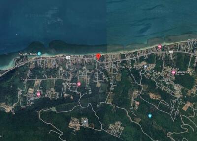 Beautiful plot of land with mountain view and close to Bangpor Beach