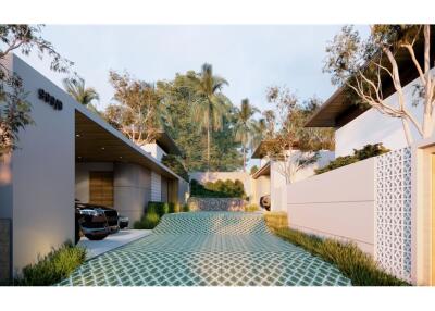 Luxury Mountain View 3-bedroom Pool Villa in Mae Nam, Koh Samui