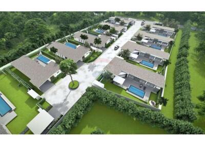 Plot 3 Contemporary Garden View Pool Villa in Mae Nam, Koh Samui