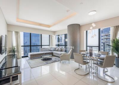 High floor  Fully furnished  2BR big layout