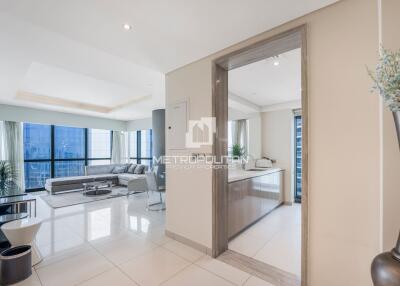 High floor  Fully furnished  2BR big layout