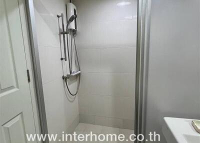 Bathroom with shower enclosure