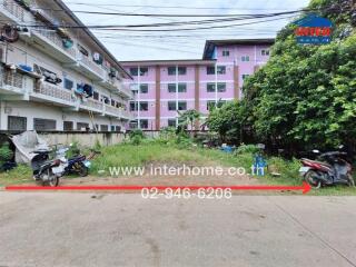 View of apartment buildings with surrounding area