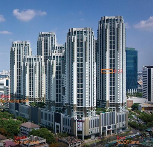 High-rise residential buildings