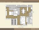 2-bedroom apartment layout