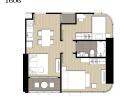 Floor plan of the building showing layout of rooms