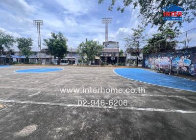 Outdoor Basketball Court