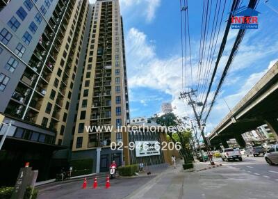 High-rise residential building exterior view