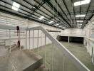 Spacious warehouse with mezzanine