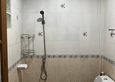 Bathroom with shower and toilet