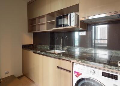 Modern kitchen with integrated appliances