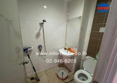 Bathroom with shower and toilet