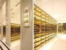 Luxury wine cellar