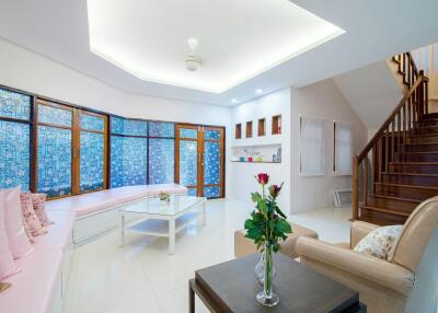 Two Storey 4 Bedroom Thai Style Pool Villa For Sale In Soi 88