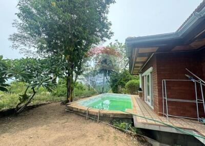 House at Angthong hillside For sale as it is