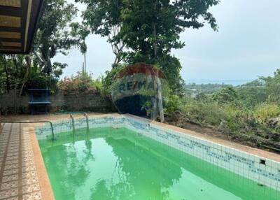 House Angthong hillside For sale as it is