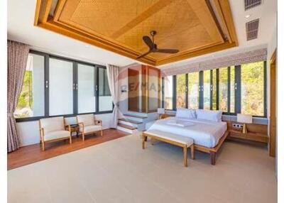 Luxury Pool Villa: Mountain & Sea View @ Bang Por