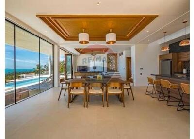 Luxury Pool Villa: Mountain & Sea View @ Bang Por