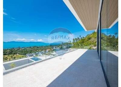 Luxury Pool Villa: Mountain & Sea View @ Bang Por