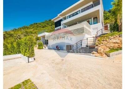 Luxury Pool Villa: Mountain & Sea View @ Bang Por