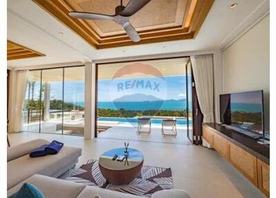 Luxury Pool Villa: Mountain & Sea View @ Bang Por