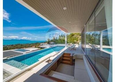 Luxury Pool Villa: Mountain & Sea View @ Bang Por