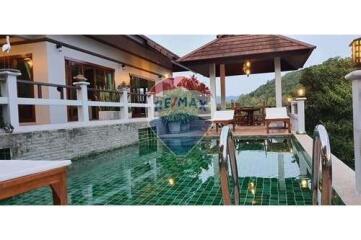 Seaview Villa 4 Bedrooms for rent at Bang Rak, Koh Samui