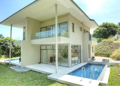 Sea View Pool Villa Project in Bang Por, Samui. Investment Property!