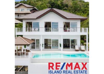 Luxury Sea View villa for rent at Bophut hills