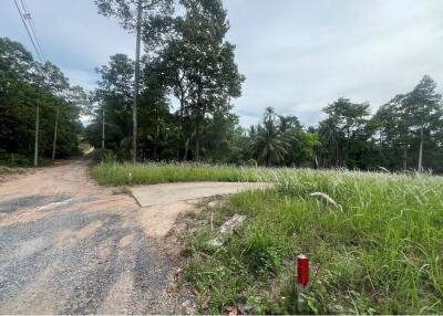 A8 Plot of Flat Land for sale near the Beach in Taling Ngam, Koh Samui