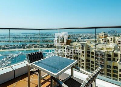 Full Palm Jumeirah View  Luxurious and Premium