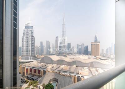 Burj Khalifa view  Fully furnished  Mid Floor