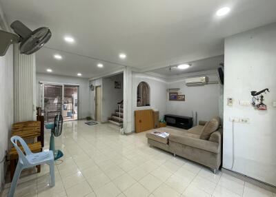 Spacious and well-lit living area with modern amenities