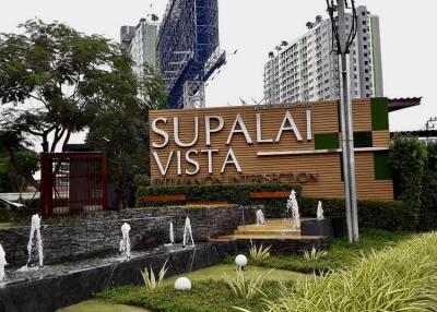 Entrance to Supalai Vista building