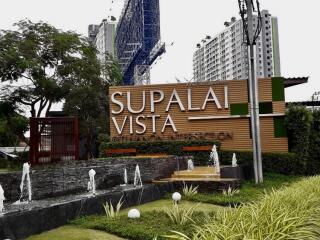 Entrance to Supalai Vista building