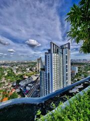 View of high-rise buildings and cityscape