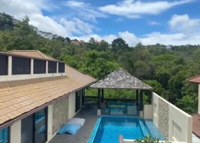 Elegant 5-Bedroom Villa with Partial Sea View in Exclusive Bophut, Koh Samui " Freehold"