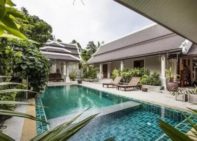 5BR Urgent Sale – Luxurious Fully Furnished Pool Villa in Bangkao Koh Samui "Freehold"