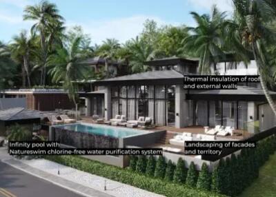 "4-Bedroom Villas at Koh Ma Koh Phangan: The Pinnacle of Coastal Elegance" " Offplan freehold"