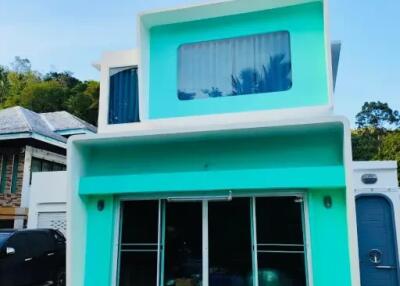 2 Bedrooms 2 Storey Villa with shop Mountain View in Lamai Koh Samui " Freehold"