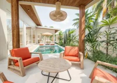 2 Bedrooms Pool Villa in Bangrak Koh Samui "Leasehold"