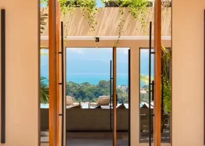 "4 Bedrooms Seaview Villa in Bophut Koh Samui"