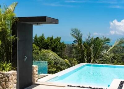 "4 Bedrooms Seaview Villa in Bophut Koh Samui"