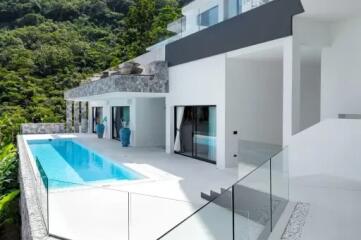 Luxury Villa with Breathtaking Sea Views in Bang Po, Koh Samui