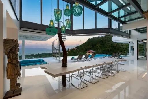 Luxury Villa with Breathtaking Sea Views in Bang Po, Koh Samui